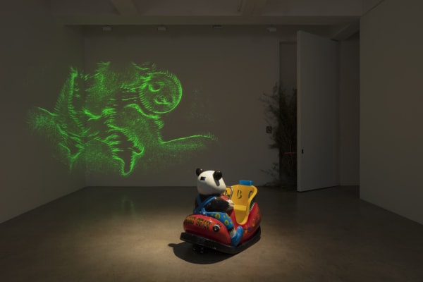 Wong Ping installation view at TBG NY