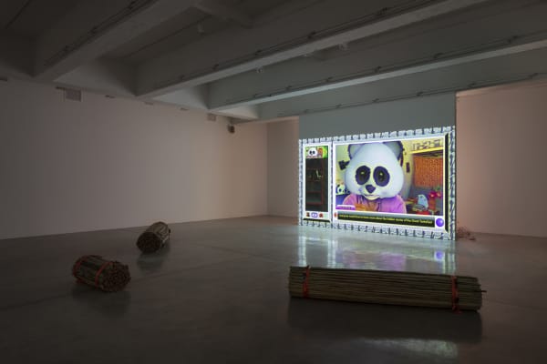 Wong Ping installation view at TBG NY