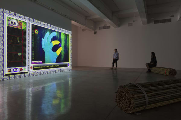 Wong Ping installation view at TBG NY