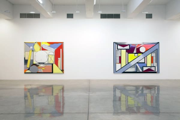 Thomas Scheibitz: Studio Imaginaire gallery view