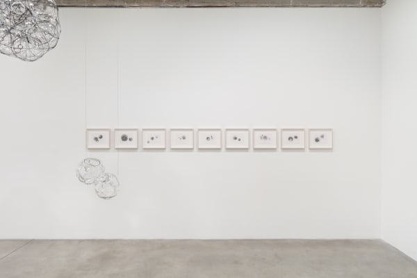 Installation image of Tomás Saraceno: Silent Autumn
