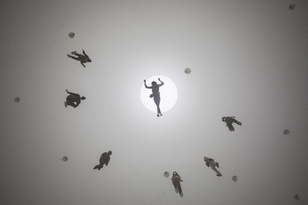 Installation image of Tomás Saraceno: Particular Matter(s)