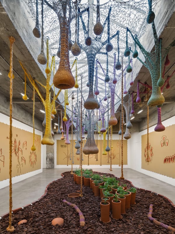 Ernesto Neto installation image.
