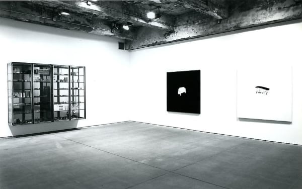 Nature Morte black and white install image