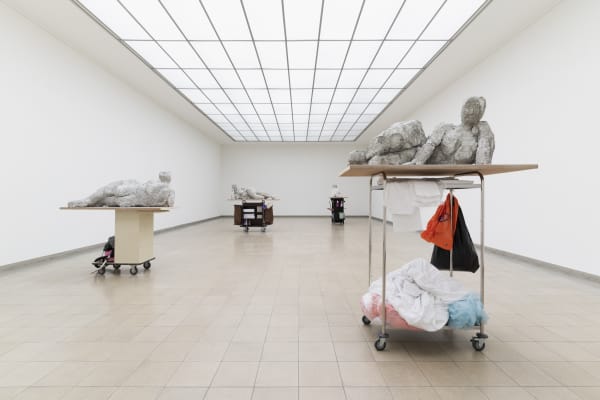 Installation image of Nicole Wermers: Reclining Fanmail