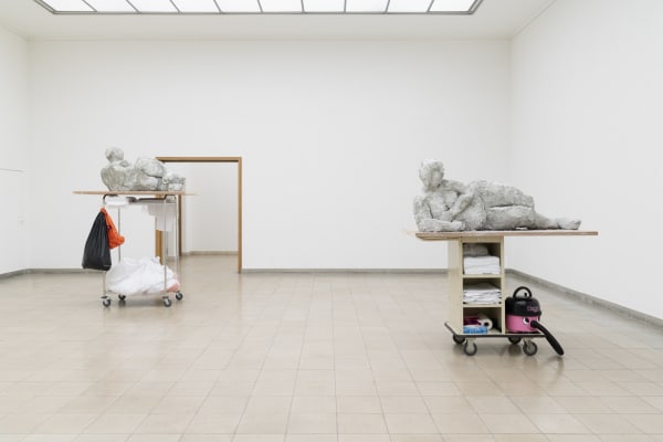 Installation image of Nicole Wermers: Reclining Fanmail