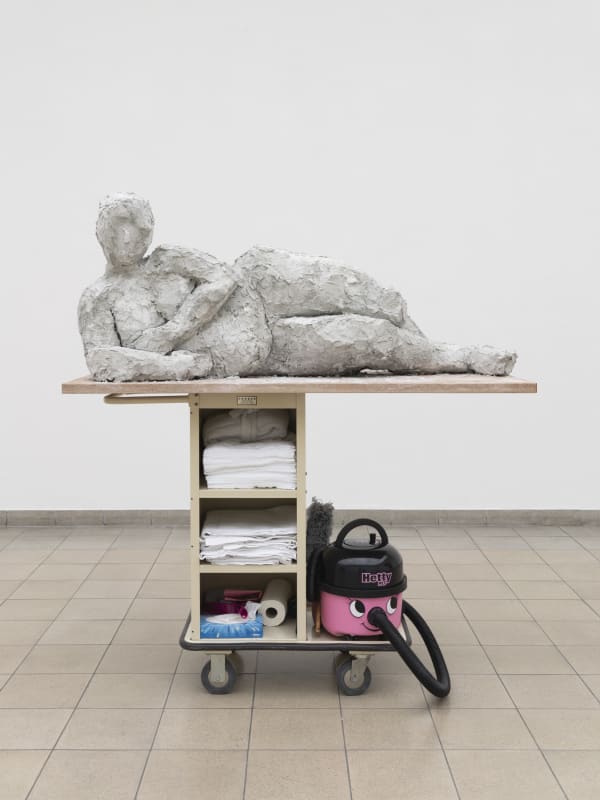 Installation image of Nicole Wermers: Reclining Fanmail