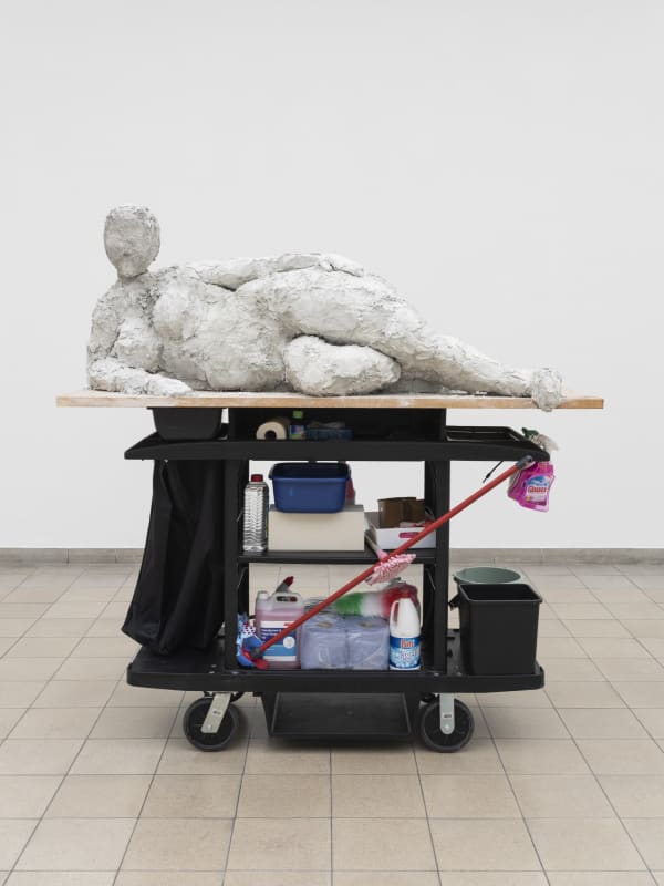 Installation image of Nicole Wermers: Reclining Fanmail