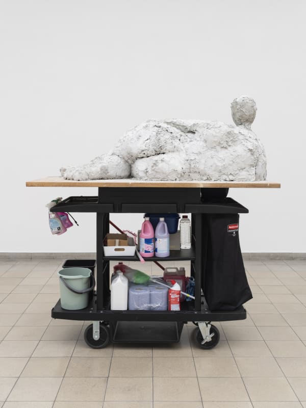Installation image of Nicole Wermers: Reclining Fanmail