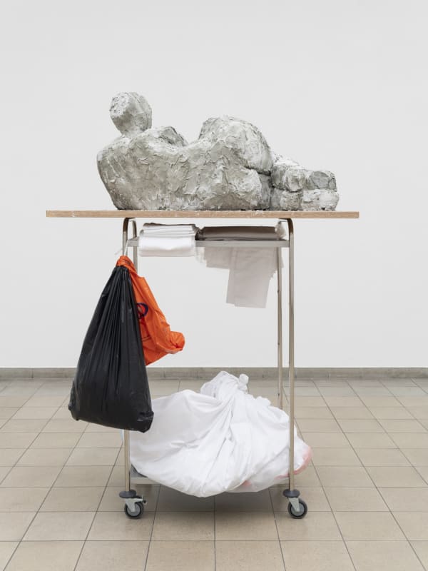 Installation image of Nicole Wermers: Reclining Fanmail