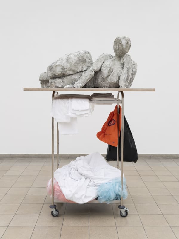 Installation image of Nicole Wermers: Reclining Fanmail