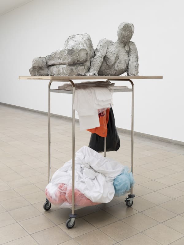 Installation image of Nicole Wermers: Reclining Fanmail