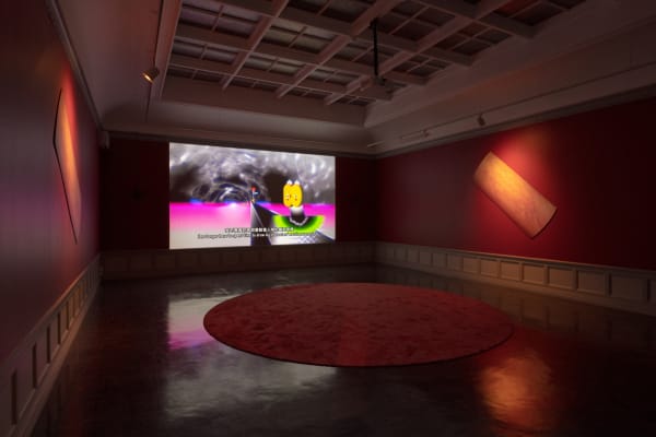 Installation image of Wong Ping: ༼;´༎ຶ ۝ ༎ຶ༽ ~♡
