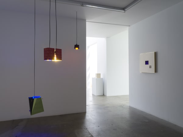 installation view of group show