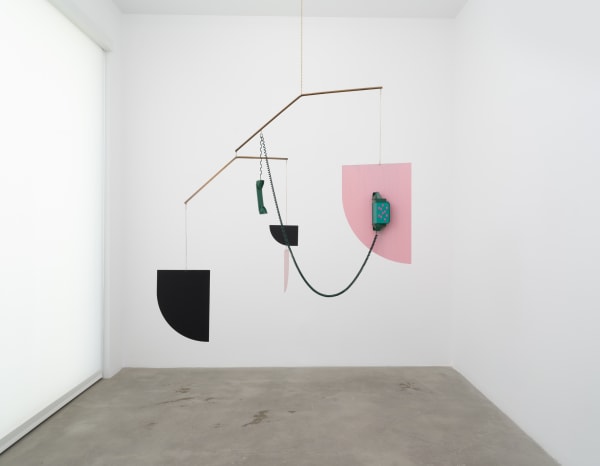 installation images of Martin Boyce Tanya Bonakdar Gallery in Los Angeles, 2022.