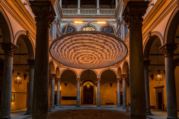 Installation view of Olafur Eliasson: Nel tuo tempo