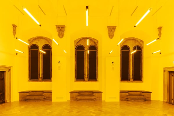 Installation view of Olafur Eliasson: Nel tuo tempo
