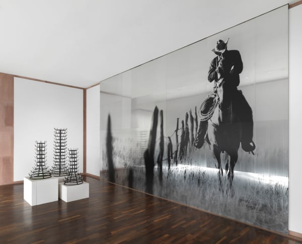 installation image of Monica Bonvicini: LOVER’S MATERIAL