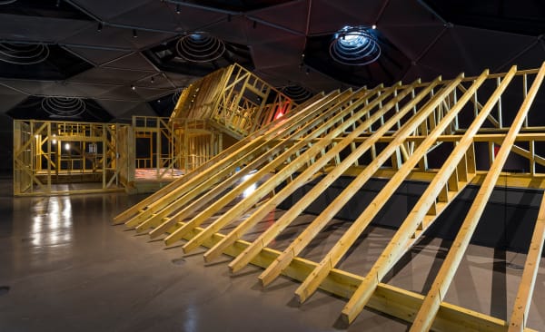 Installation image of Kunsthaus Graz, Austria
