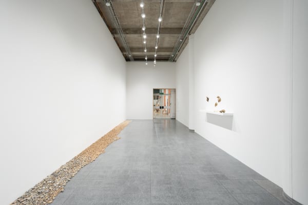 Amalia Pica's installation images at Brighton CCA 2022.