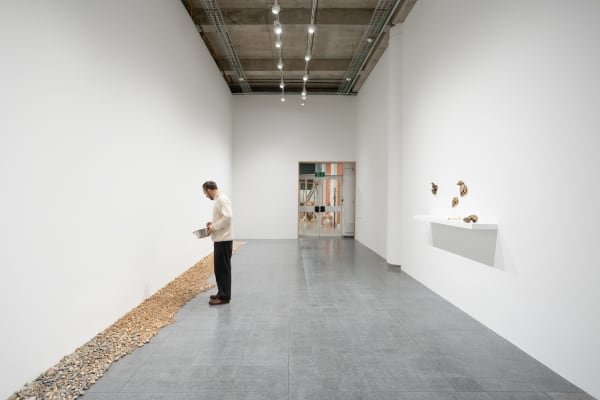 Amalia Pica's installation images at Brighton CCA 2022.