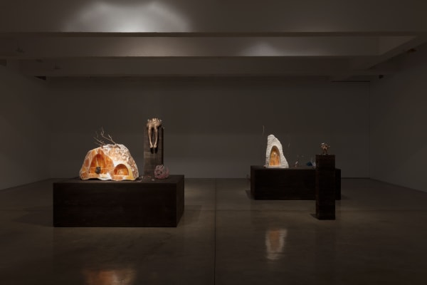 Kelly Akashi installation image at TBG NY 2023.
