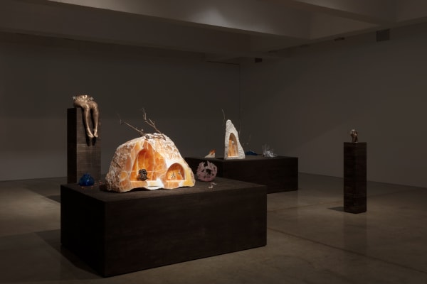 Kelly Akashi installation image at TBG NY 2023.