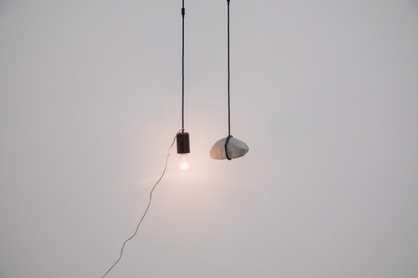 Installation image of Shilpa Gupta & Marisa Merz: visibileinvisibile