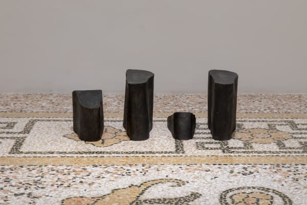 Installation image of Shilpa Gupta & Marisa Merz: visibileinvisibile
