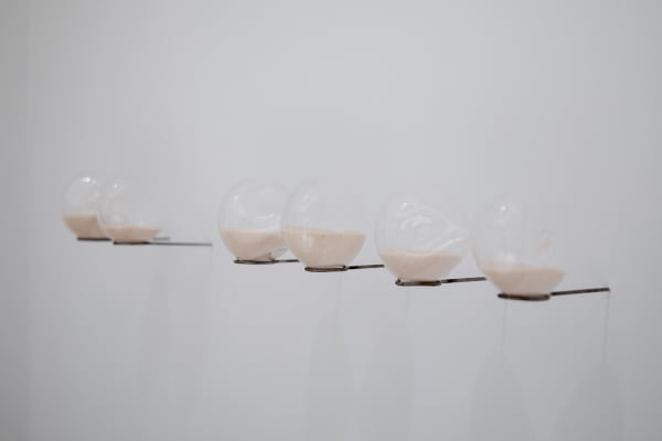 Installation image of Shilpa Gupta & Marisa Merz: visibileinvisibile