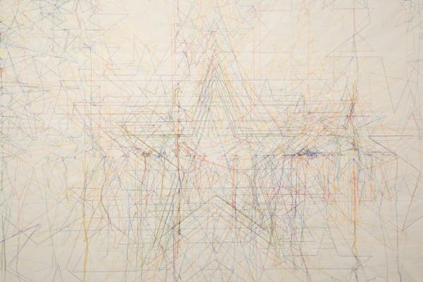 Installation image of Shilpa Gupta & Marisa Merz: visibileinvisibile