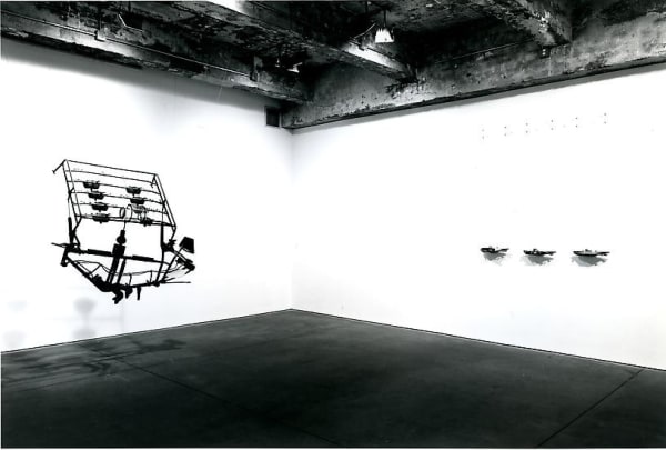Chris Burden black and white install image