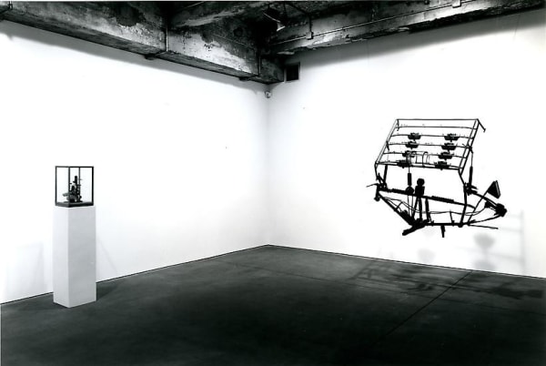 Chris Burden black and white install image
