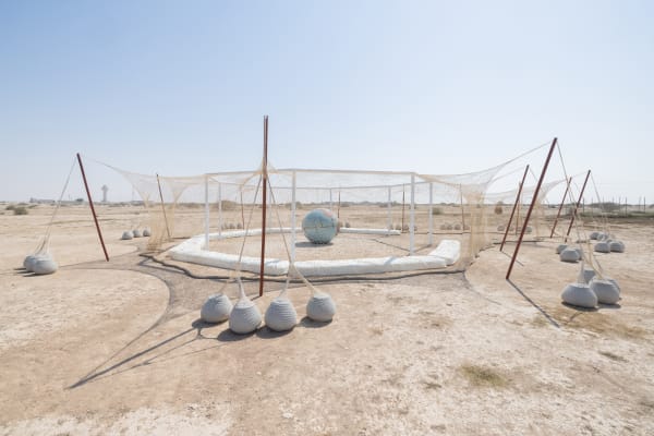 Image of Ernesto Neto, SlugTurtle, TemplEarth, 2022.