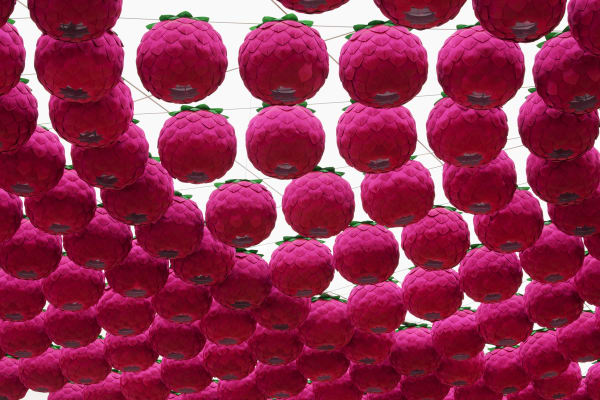 Installation view, Kimsooja: Weaving the World.