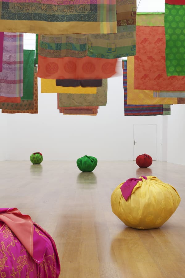Installation view, Kimsooja: Weaving the World.