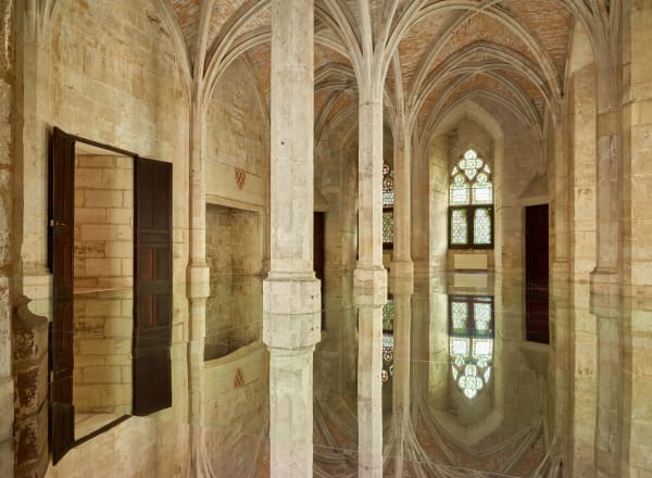 Installation view of Kimsooja: Traversées\Kimsooja.