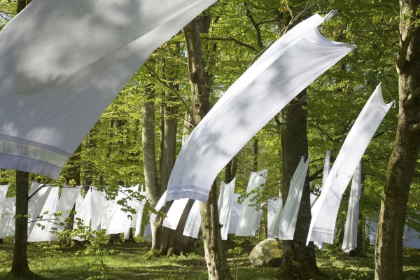 Installation view of Kimsooja: Sowing Into Painting.