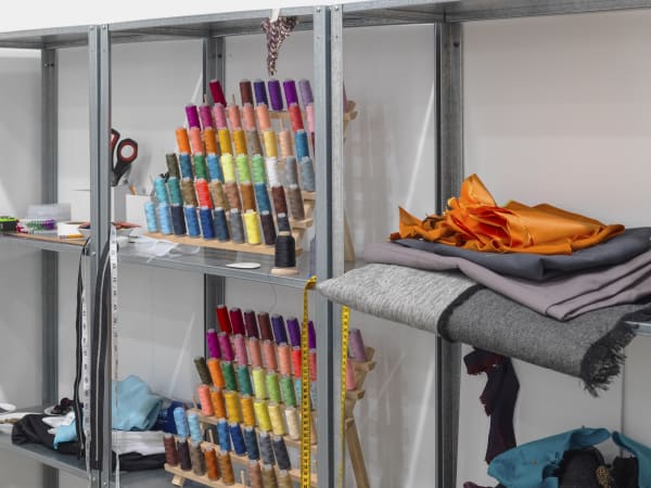 Laura Lima tailor shop install photo