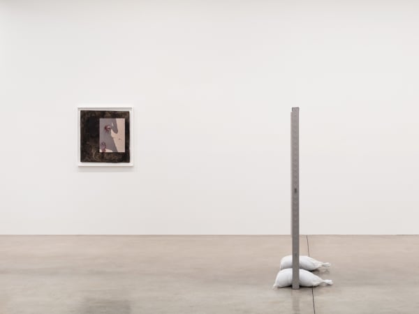 exhibition view, Karyn Olivier, How A Home Is Made, sculptures in neutral background
