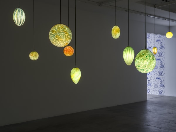 installation view of Slavs and Tatar's exhibition