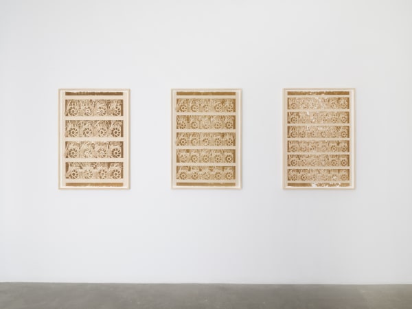 Saban's installation image.