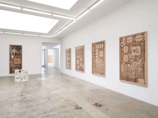 Saban's installation image.