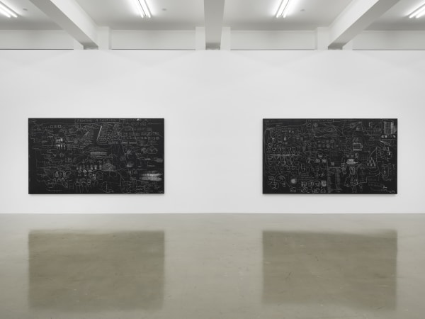 Saban's installation image.