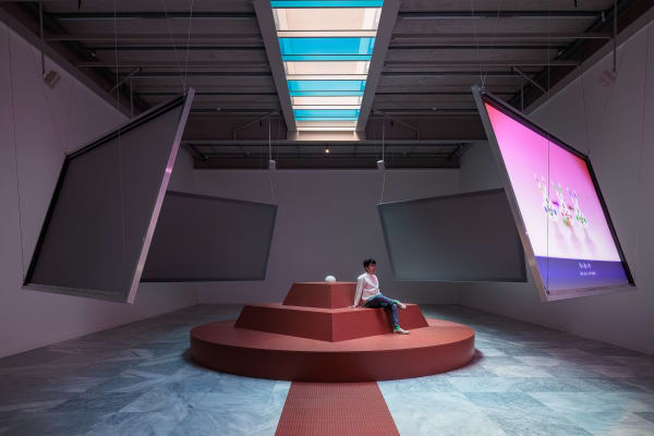 Wong Ping Installation images.