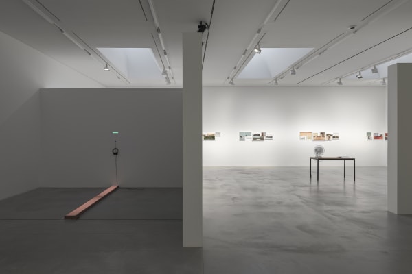 Shilpa Gupta installation images from Amant Brooklyn New York.
