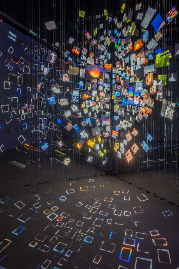 Sarah Sze, Pictures at an Exhibition at The Thailand Biennial, 2023. © Sarah Sze