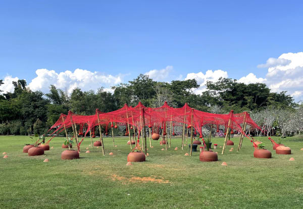 Ernesto Neto, ChantDance for Chiang Rai at The Thailand Biennial, 2023. © Ernesto Neto