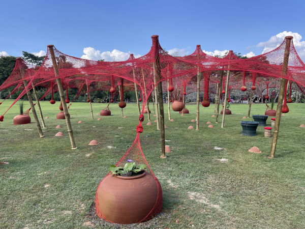 Ernesto Neto, ChantDance for Chiang Rai at The Thailand Biennial, 2023. © Ernesto Neto