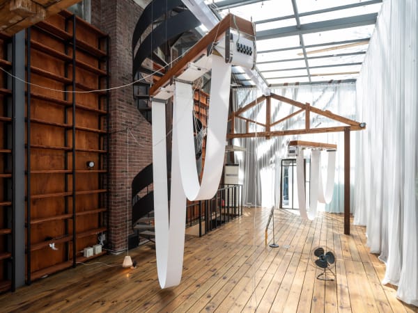 Installation view of “The 14th Gwangju Biennale” Horanggasinamu Art Polygon, Gwangju, 2023.